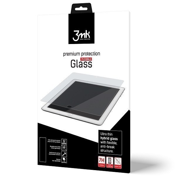LCD-näytönsuoja 3MK Flexible Glass Apple iPad 10.2 2019 hinta ja tiedot | Tablettien lisätarvikkeet | hobbyhall.fi
