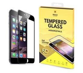 Mocco Full Glue 5D Signature Edition Tempered Glass Full Coverage with Frame Apple iPhone 6 / 6S Black hinta ja tiedot | Näytönsuojakalvot ja -lasit | hobbyhall.fi