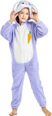 Ikali Baby Bunny -asu, valkoinen/violetti hinta ja tiedot | Naamiaisasut | hobbyhall.fi