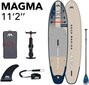 Ilmatäytteinen SUP-lauta Aqua Marina Magma BT-23MAP (340x84x15 cm) hinta ja tiedot | SUP-laudat | hobbyhall.fi