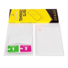 Näytönsuoja Wozinsky Full Cover Flexi Nano Glass Hybrid Screen Protector iPhone 12 Mini, musta hinta ja tiedot | Näytönsuojakalvot ja -lasit | hobbyhall.fi