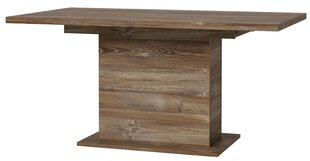 Jatkettava pöytä Carlin EST42, ruskea hinta ja tiedot | Ruokapöydät | hobbyhall.fi