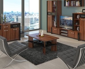 Sohvapöytä Vectra II, ruskea/musta hinta ja tiedot | Sohvapöydät | hobbyhall.fi