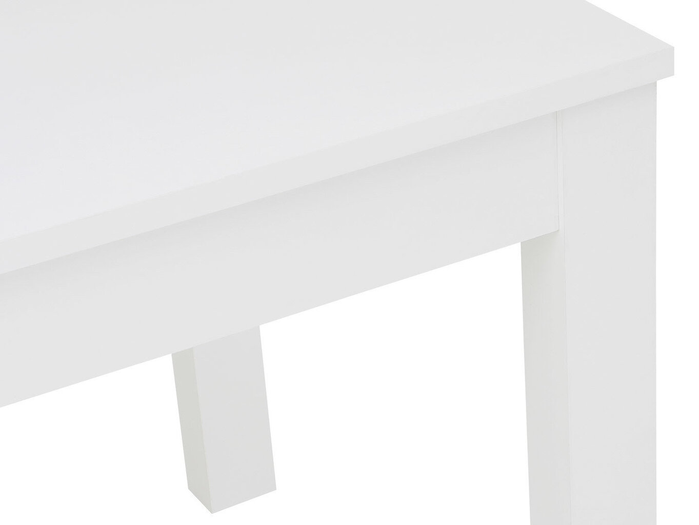 Jatkettava pöytä Bryk2 140, valkoinen hinta ja tiedot | Ruokapöydät | hobbyhall.fi