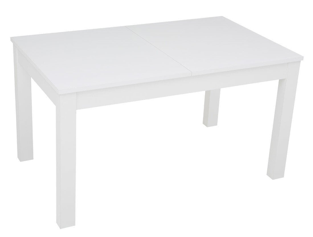 Jatkettava pöytä Bryk2 140, valkoinen hinta ja tiedot | Ruokapöydät | hobbyhall.fi