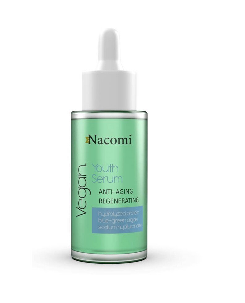 Kasvoseerumi Nacomi Vegan Youth Serum 40 ml hinta ja tiedot | Kasvoöljyt ja seerumit | hobbyhall.fi