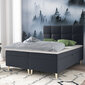 Sänky Selsey Sclarea 140x200cm, tummanharmaa hinta ja tiedot | Sängyt | hobbyhall.fi