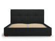 Sänky Micadoni Home Sage 45, 160x200cm, musta hinta ja tiedot | Sängyt | hobbyhall.fi