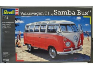 Revell - VW T1 Samba Bus, 1/24, 07399 hinta ja tiedot | LEGOT ja rakennuslelut | hobbyhall.fi