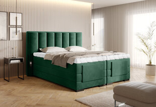 Sänky NORE Veros, 180x200 cm, vihreä hinta ja tiedot | Sängyt | hobbyhall.fi