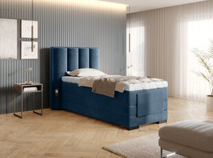 Sänky NORE Veros, 90x200 cm, sininen hinta ja tiedot | Sängyt | hobbyhall.fi
