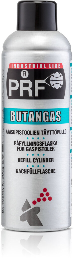 PRF-butaanikaasu, 405 ml hinta ja tiedot | Grillitarvikkeet ja -välineet | hobbyhall.fi