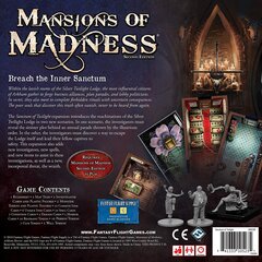 Lautapeli Fantasy Flight Games Mansions of Madness Sanctum of Twilight, ENG hinta ja tiedot | Fantasy Flight Games Lelut yli 3-vuotiaille lapsille | hobbyhall.fi