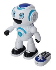 Kauko-ohjattava robotti Lexibook Powerman Master, 24 cm, valkoinen hinta ja tiedot | Poikien lelut | hobbyhall.fi