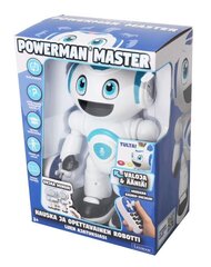 Kauko-ohjattava robotti Lexibook Powerman Master, 24 cm, valkoinen hinta ja tiedot | Lexibook Lapset | hobbyhall.fi
