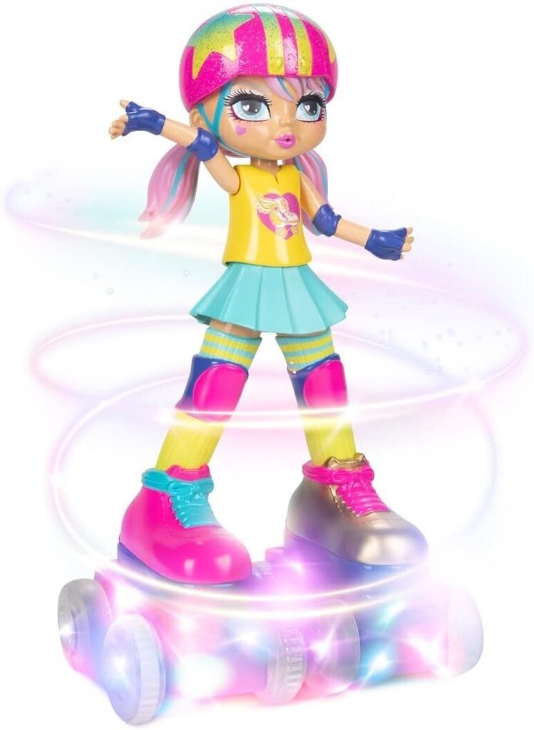 Nukke Rock N Rollerskate Rainbow Riley Jakks hinta ja tiedot | Tyttöjen lelut | hobbyhall.fi