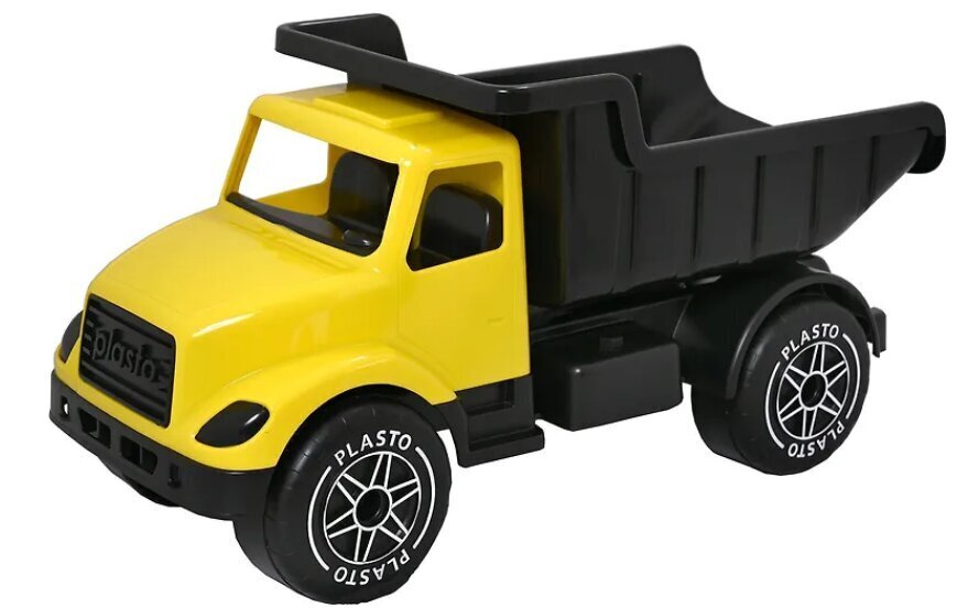 Plasto, 60 cm, mustan värinen kuorma-auto hinta ja tiedot | Poikien lelut | hobbyhall.fi