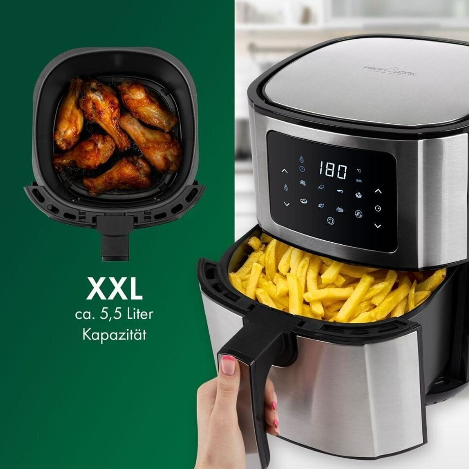 ProfiCook PC-FR 1239 H airfryer hinta ja tiedot | Airfryerit ja friteerauskeittimet | hobbyhall.fi