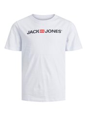 Jack & Jones lasten t-paita 12212865*03, valkoinen hinta ja tiedot | Jack&Jones Junior Muoti | hobbyhall.fi