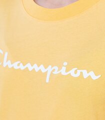 Champion lasten t-paita 404541*YS121, keltainen hinta ja tiedot | Tyttöjen paidat | hobbyhall.fi