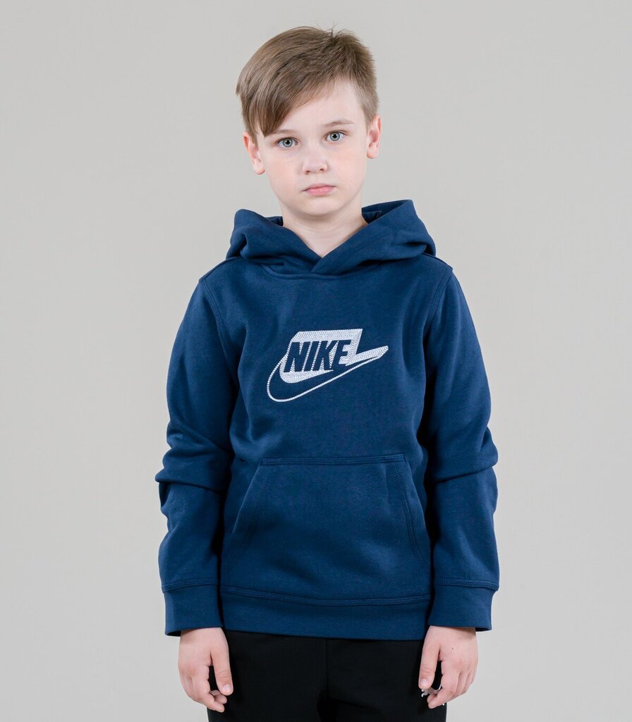 Nike Kids collegepaita NSW Club DR9181*410, tummansininen hinta ja tiedot | Poikien puserot, liivit ja jakut | hobbyhall.fi