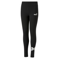 Puma lasten leggingsit 670208*01, musta hinta ja tiedot | Tyttöjen leggingsit ja housut | hobbyhall.fi