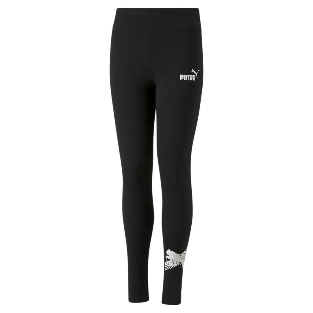 Puma lasten leggingsit 670208*01, musta hinta ja tiedot | Tyttöjen leggingsit ja housut | hobbyhall.fi