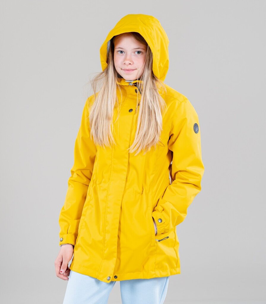 Lenne parka tytöille 45g Poppy 22266*108, keltainen hinta ja tiedot | Tyttöjen takit | hobbyhall.fi