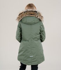 Lenne Parka tytöille 250g. EDINA 22671*330, oliivi hinta ja tiedot | Tyttöjen takit | hobbyhall.fi