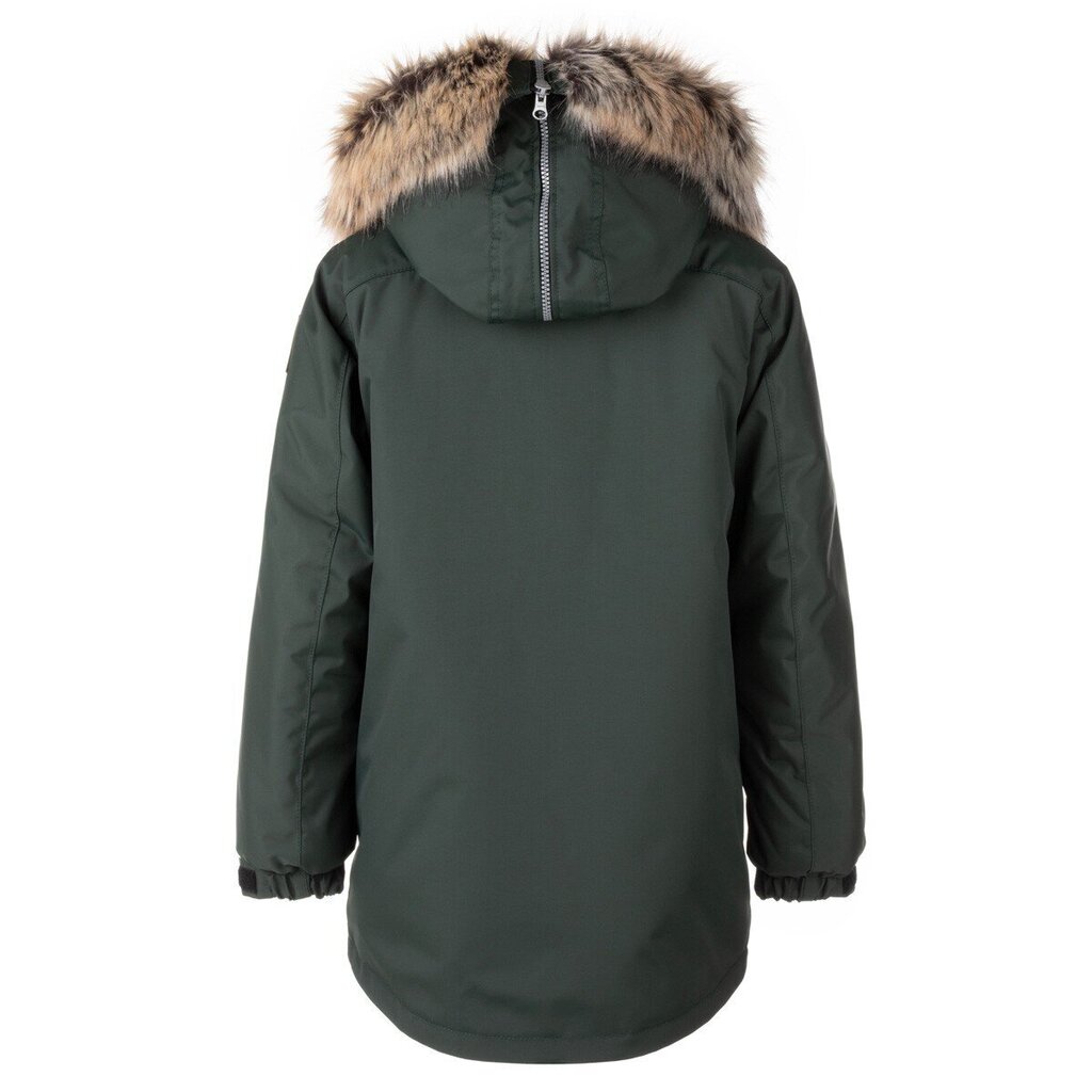 Lenne parka 250g Jakko 22368*333, tummanvihreä hinta ja tiedot | Poikien takit | hobbyhall.fi