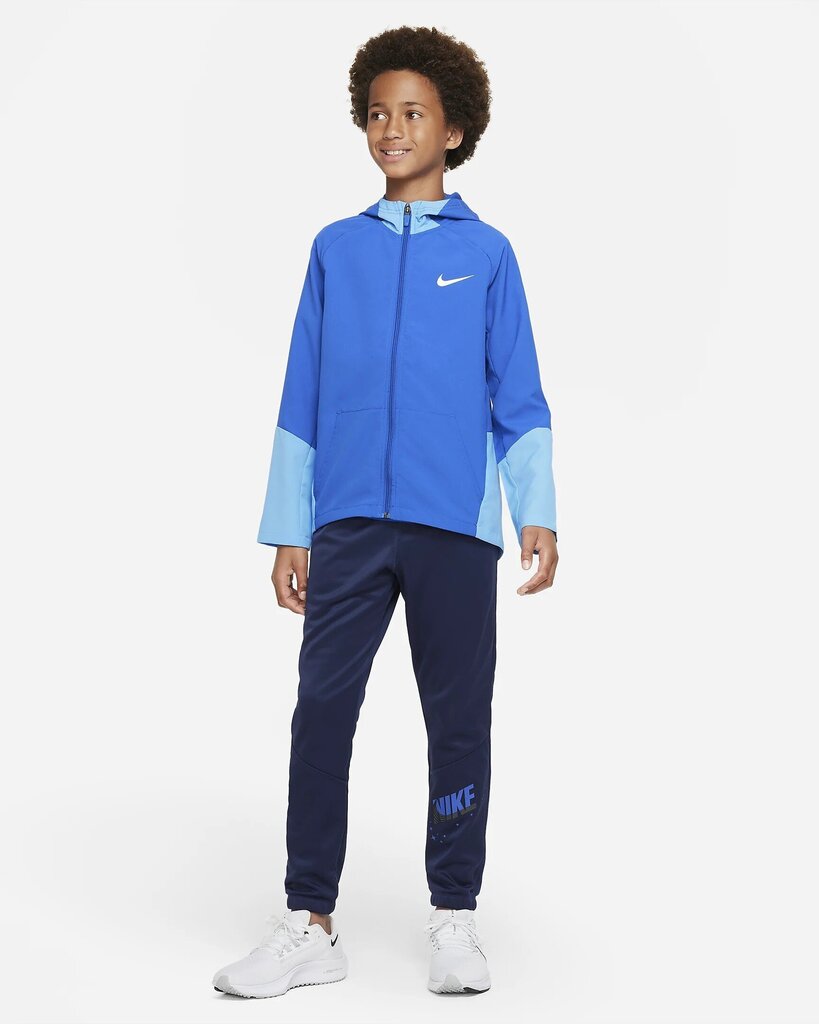 Nike lasten verkkarit DQ9070*410, tummansininen hinta ja tiedot | Poikien housut | hobbyhall.fi
