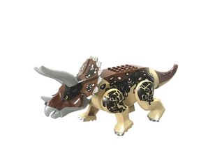 Dinosaurus Triceratops hahmo Dino Park Jurrasic, 7 osaa hinta ja tiedot | Dino Park Lelut yli 3-vuotiaille lapsille | hobbyhall.fi