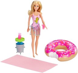 Barbie Pool Party Blonde (GHT20) hinta ja tiedot | Tyttöjen lelut | hobbyhall.fi