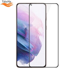 Näytönsuoja TakeMe Hard Ceramic Full Surface Screen Protector Samsung Galaxy S21 Plus hinta ja tiedot | Näytönsuojakalvot ja -lasit | hobbyhall.fi
