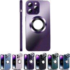 Soundberry AG(matte glass,support Magsafe) Apple iPhone 14 Pro violetti hinta ja tiedot | Puhelimen kuoret ja kotelot | hobbyhall.fi