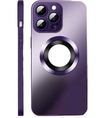 Soundberry AG(matte glass,support Magsafe) Apple iPhone 14 Pro Max violetti hinta ja tiedot | Puhelimen kuoret ja kotelot | hobbyhall.fi