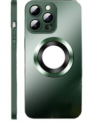 Soundberry AG(matte glass,support Magsafe) Apple iPhone 14 Pro Max vihreä hinta ja tiedot | Puhelimen kuoret ja kotelot | hobbyhall.fi