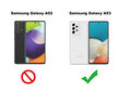 Soundberry transparent silikonikuori Samsung Galaxy A53/A53 5G musta hinta ja tiedot | Puhelimen kuoret ja kotelot | hobbyhall.fi
