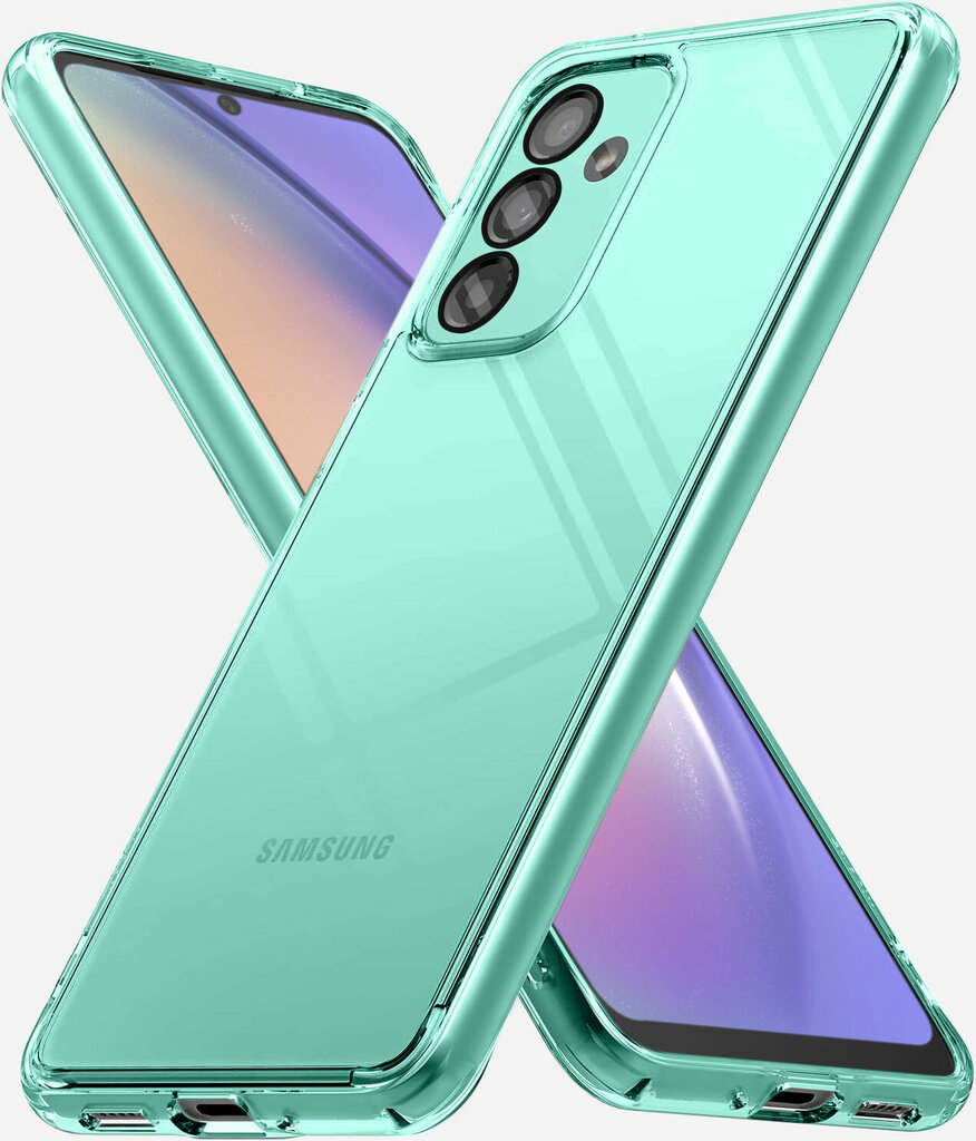 Soundberry transparent silikonikuori Samsung Galaxy A54/A54 5G vihreä hinta ja tiedot | Puhelimen kuoret ja kotelot | hobbyhall.fi