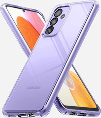 Soundberry transparent silikonikuori Samsung Galaxy A14 4G/A14 5G violetti hinta ja tiedot | Puhelimen kuoret ja kotelot | hobbyhall.fi