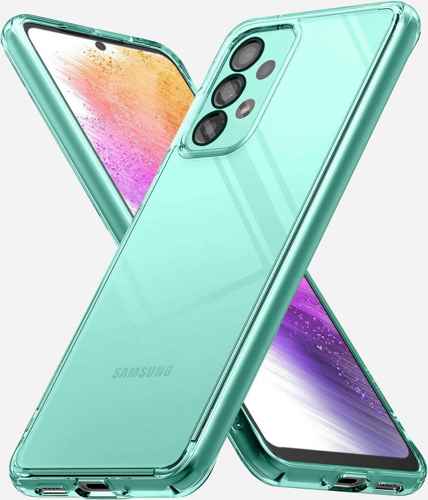 Soundberry transparent silikonikuori Samsung Galaxy A53 vihreä hinta ja tiedot | Puhelimen kuoret ja kotelot | hobbyhall.fi