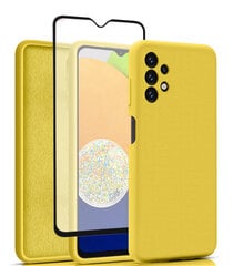 Suojasarja Soundberry silikonikuori Samsung Galaxy A13 4G keltainen - Keywest Lime hinta ja tiedot | Puhelimen kuoret ja kotelot | hobbyhall.fi