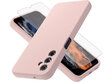 Suojasarja Soundberry silikonikuori Samsung Galaxy A14 4G pinkki - Nude Pink hinta ja tiedot | Puhelimen kuoret ja kotelot | hobbyhall.fi
