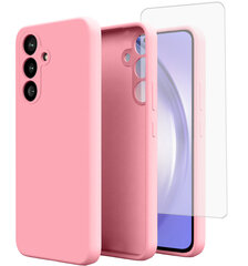 Suojasarja Soundberry silikonikuori Samsung Galaxy A54 pinkki - Candy pink hinta ja tiedot | Puhelimen kuoret ja kotelot | hobbyhall.fi