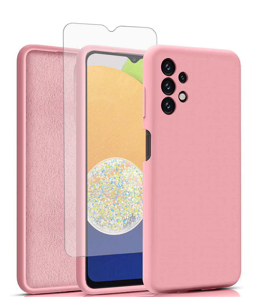 Suojasarja Soundberry silikonikuori Samsung Galaxy A13 4G pinkki - Candy pink hinta ja tiedot | Puhelimen kuoret ja kotelot | hobbyhall.fi