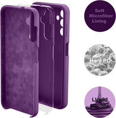 Suojasarja Soundberry silikonikuori Samsung Galaxy A14 5G violetti - Maroon hinta ja tiedot | Puhelimen kuoret ja kotelot | hobbyhall.fi