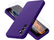 Suojasarja Soundberry silikonikuori Samsung Galaxy A14 5G violetti - Northwest purple hinta ja tiedot | Puhelimen kuoret ja kotelot | hobbyhall.fi