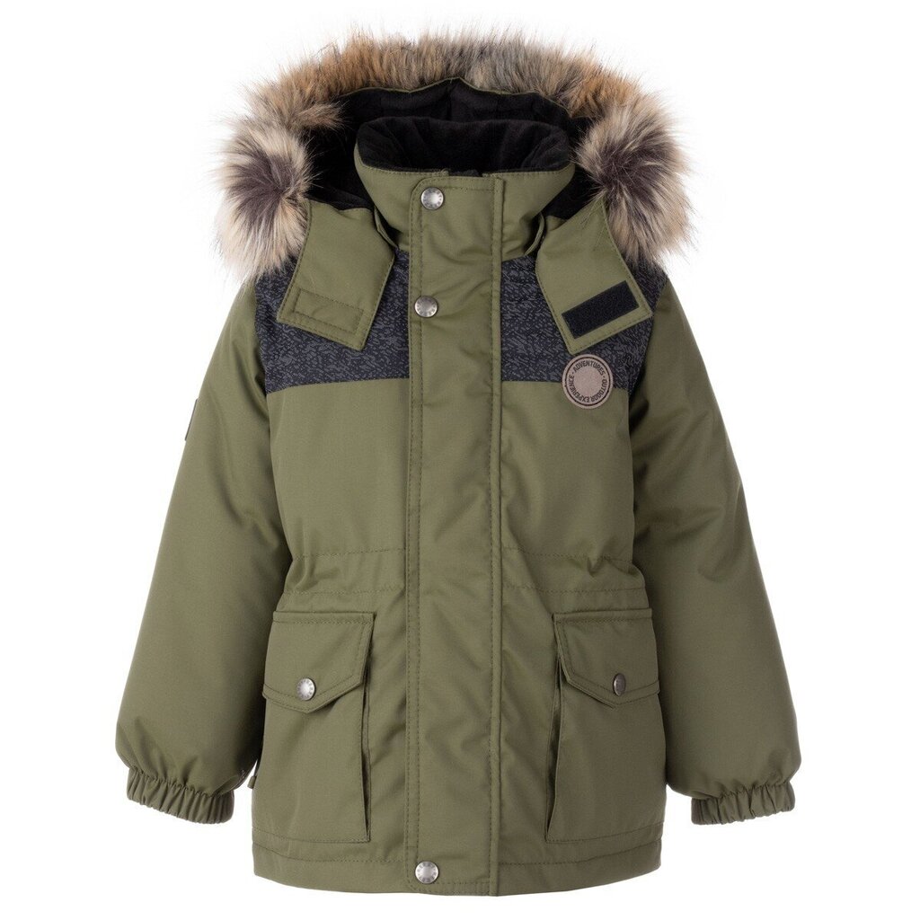 Lenne lasten parka 250g Emmet 22339*334, vihreä hinta ja tiedot | Poikien takit | hobbyhall.fi