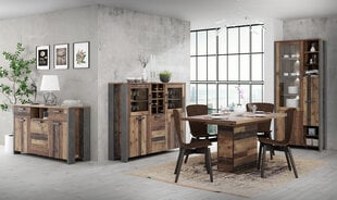 Pöytä Clif DURT511, ruskea hinta ja tiedot | Sohvapöydät | hobbyhall.fi
