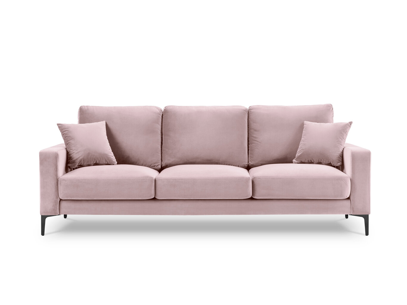 Kolmen istuttava sohva Kooko Home Harmony, pinkki hinta ja tiedot | Sohvat ja vuodesohvat | hobbyhall.fi